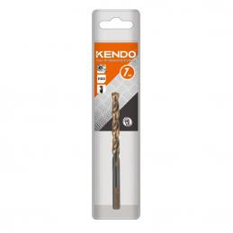 KENDO-10407004-ดอกสว่านเจาะเหล็ก-HSS-7-0x109mm
